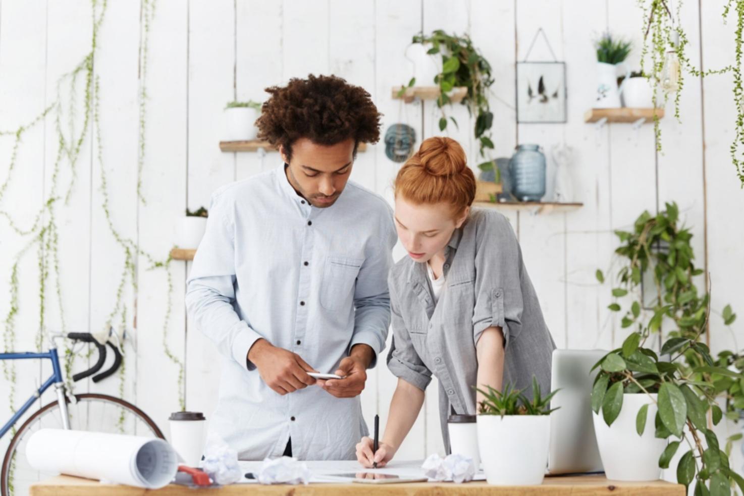 Modern mobile game development workspace showing architectural planning